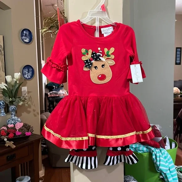Emily Rose | Matching Sets | Nwt Emily Rose Toddler Girls Christmas 2 Piece  Set | Poshmark
